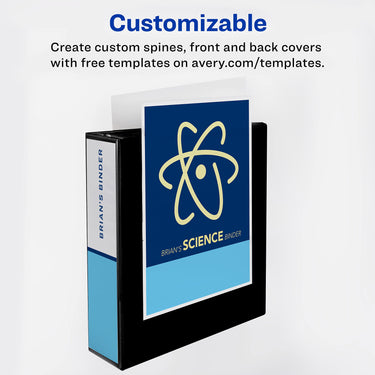 Avery Heavy-Duty View 3 Ring Binder, 3